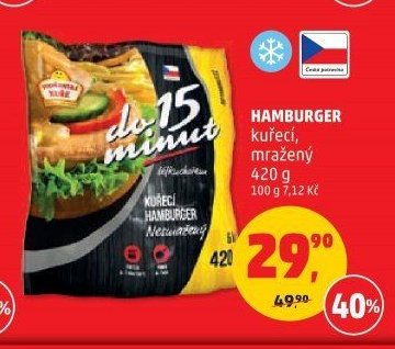 Hamburger kuřecí