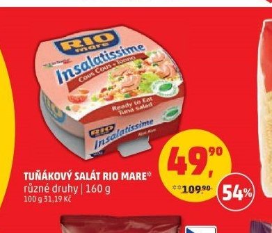 TUŇÁKOVÝ SALÁT RIO MARE
