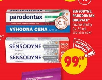 SENSODYNE, PARODONTAX DUOPACK