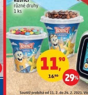 Jogurt Kostíci různé druhy