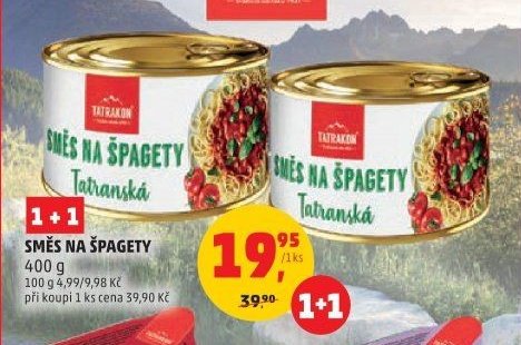 Směs na špagety Tatranská