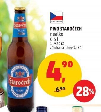 Pivo Staročech nealko