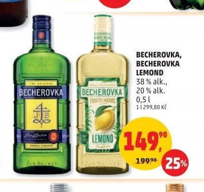 Becherovka, Becherovka Lemond