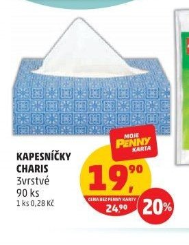 Kapesníčky Charis