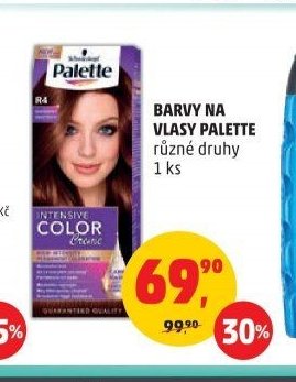 Barvy na vlasy Palette