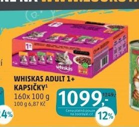 Whiskas Adult 1+ kapsičky