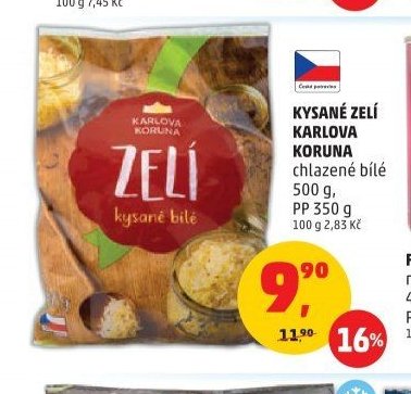 Kysané zelí Karlova Koruna