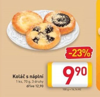 Koláč s náplní