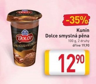 Kunín Dolce smyslná pěna