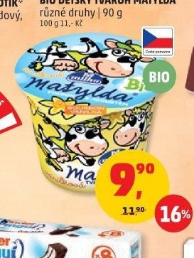 Bio dětský tvaroh Matylda