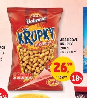 BOHEMIA KŘUPKY ARAŠÍDOVÉ
