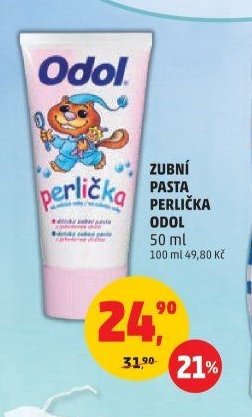 ZUBNÍ PASTA PERLIČKA ODOL 50 ml