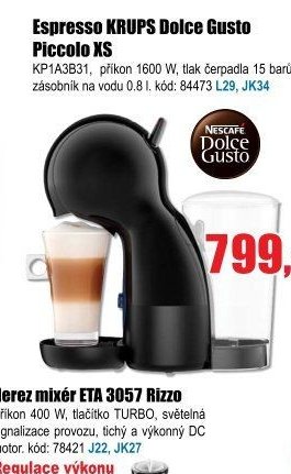 Espresso KRUPS Dolce Gusto Piccolo XS