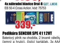 4x náhradní hlavice Oral-B