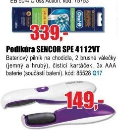 Pedikúra SENCOR SPE 4112VT