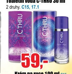 Toaletní voda C-THRU 30 ml