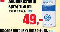 Antibakteriální sprej 150 ml