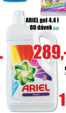 ARIEL gel 4,4 l 80 dávek