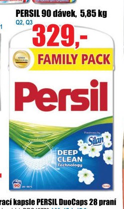 PERSIL 90 dávek, 5,85 kg