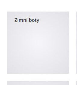 Zimní boty