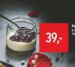 Panna cotta s višněmi 160 g