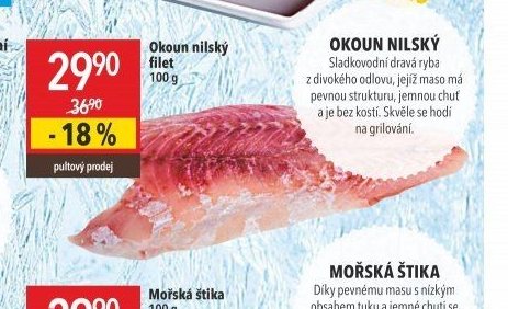 Okoun nilský filet