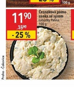 Česneková pomazánka se sýrem