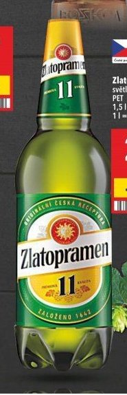 Zlatopramen 11 světlý ležák
