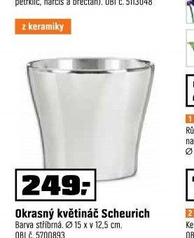 Okrasný květináč Scheurich