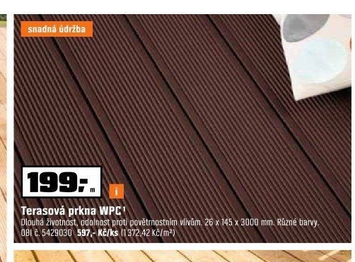 Terasová prkna WPC