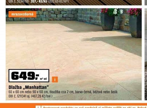 Dlažba „Manhattan“