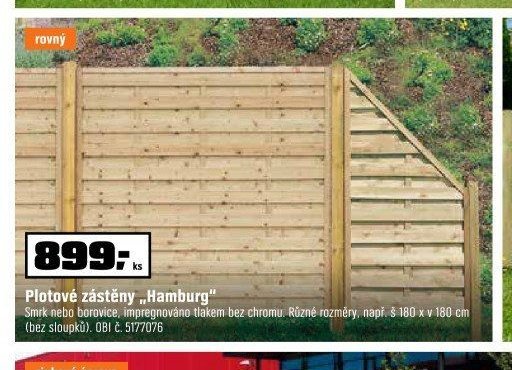 Plotové zástěny „Hamburg