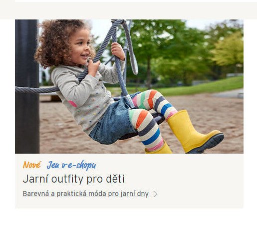 Jarní outfity pro děti
