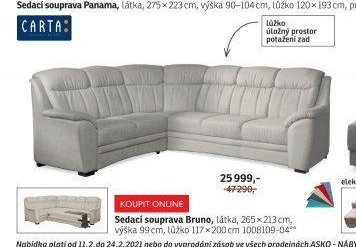 Sedací souprava Bruno