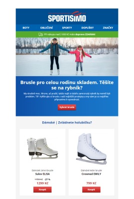 akční leták Sportisimo 10.2.2021-15.2.2021