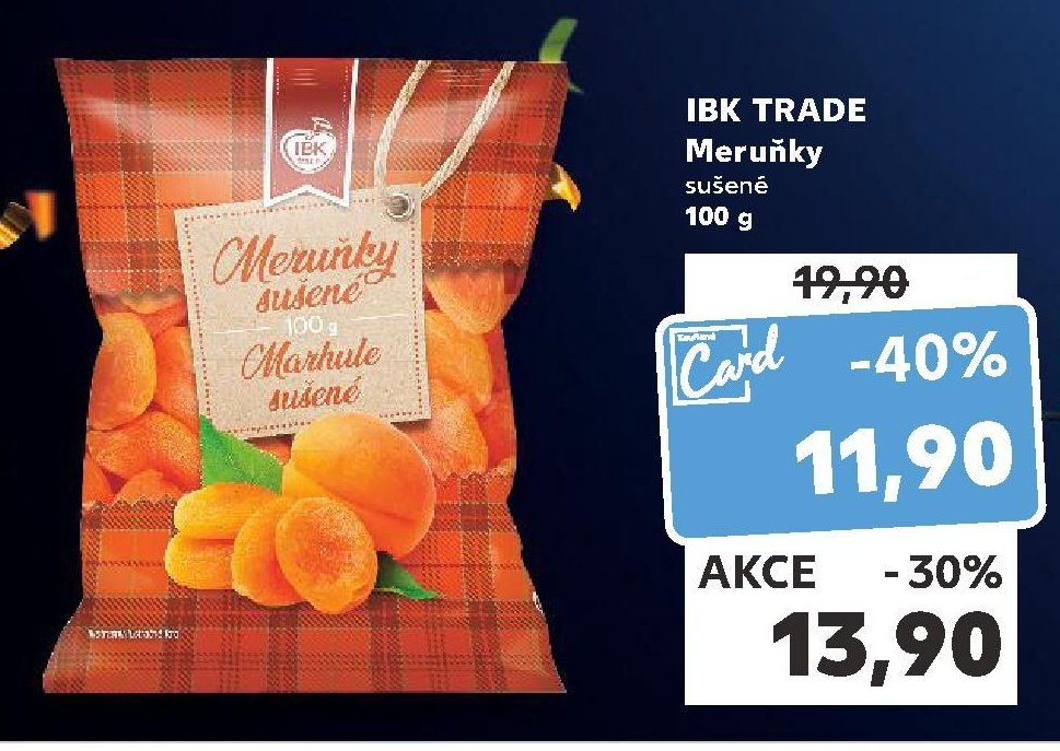 IBK Trade Meruňky sušené