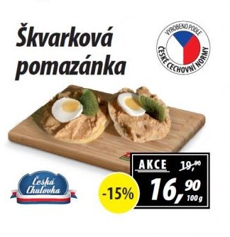 Škvarková pomazánka