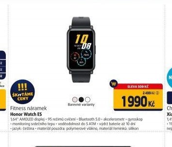 Fitness náramek Honor Watch ES