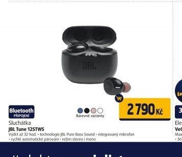 Sluchátka JBL Tune 125TWS