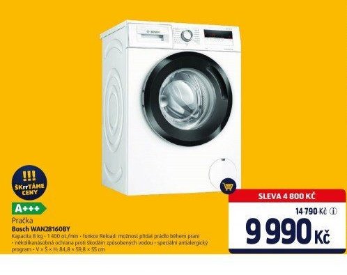 Pračka Bosch WAN28160BY