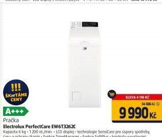 Pračka Electrolux PerfectCare 600 EW6T3262C