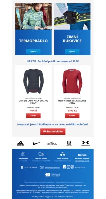 akční leták Sportisimo 14.2.2021-19.2.2021