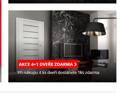 Akce 4+1 dveře zdarma
