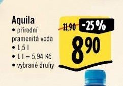 Aquila přírodní pramenitá voda