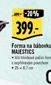 Forma na bábovku MAJESTICS