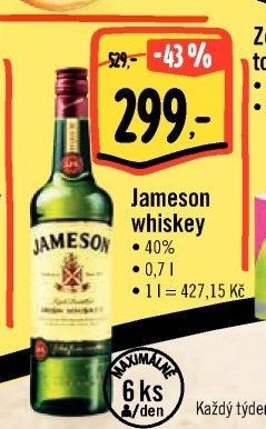 Jameson whiskey