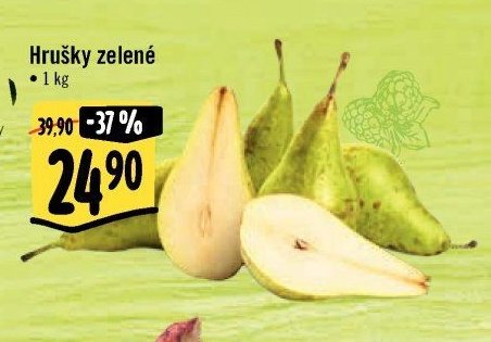Hrušky zelené