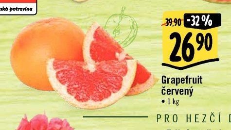 Grapefruit červený