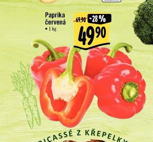 Paprika červená