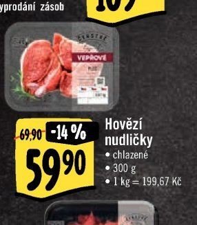 Hovězí nudličky